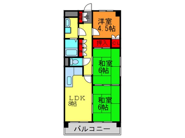 リ－ヴァ東花園の物件間取画像